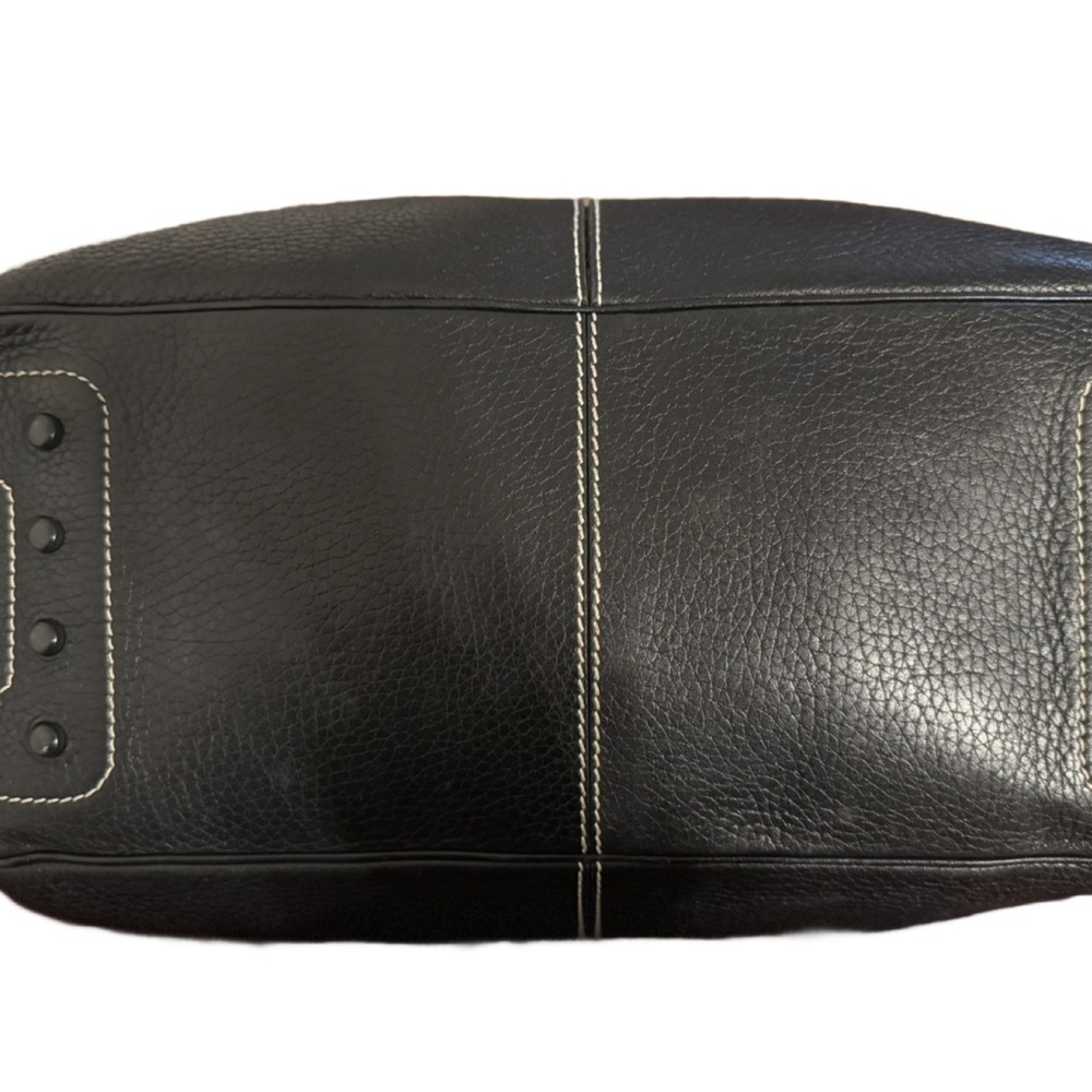 Chic Black Leather Shoulder Bag - Picture 4 of 7